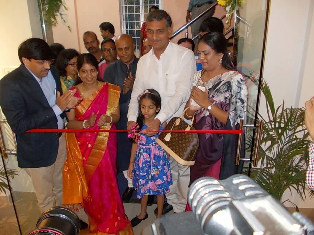 Inauguration by T. Harish Rao, Minister for Major Irrigation, Marketing & Legislative Affairs of Govt. Of  Telangana