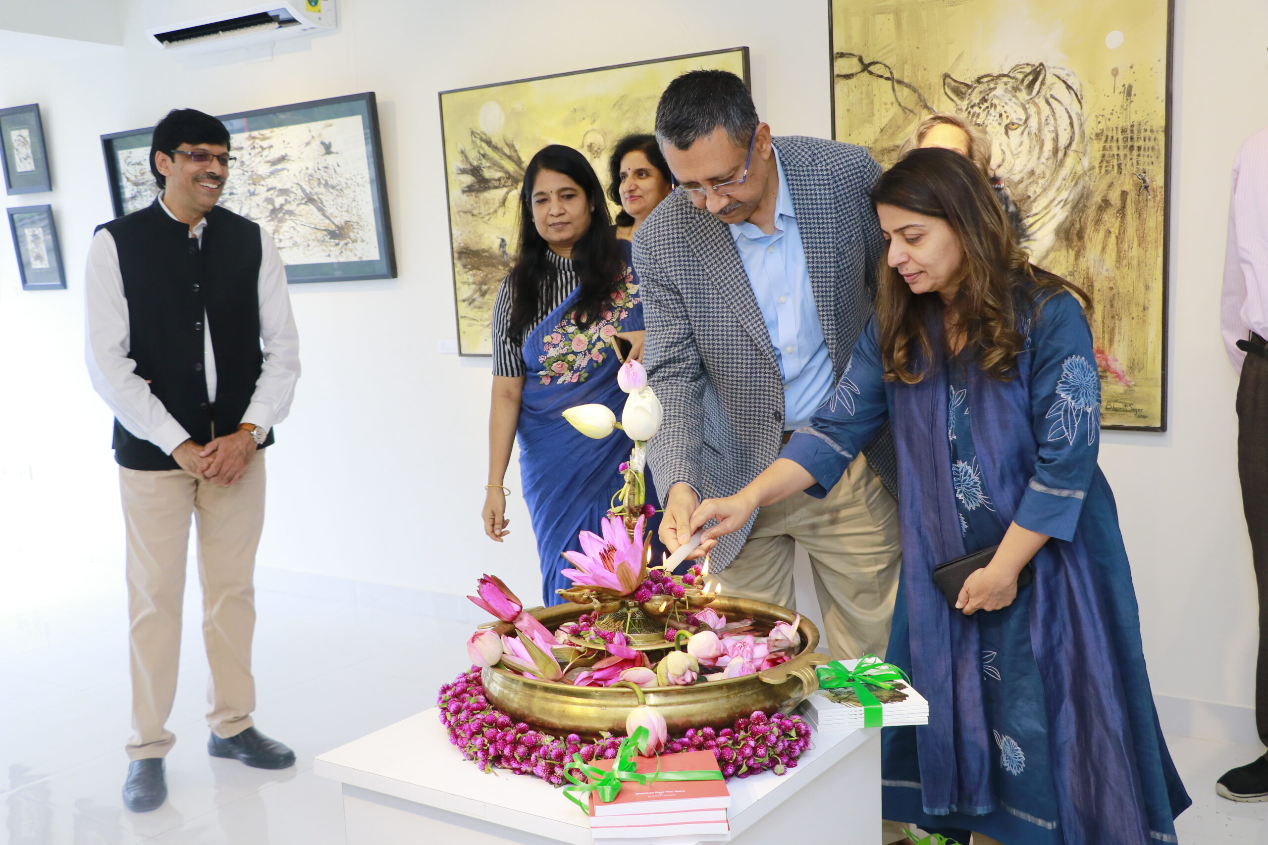 Shibani Sagar withKamal Sagar ,Founder & Chairman Total Environment